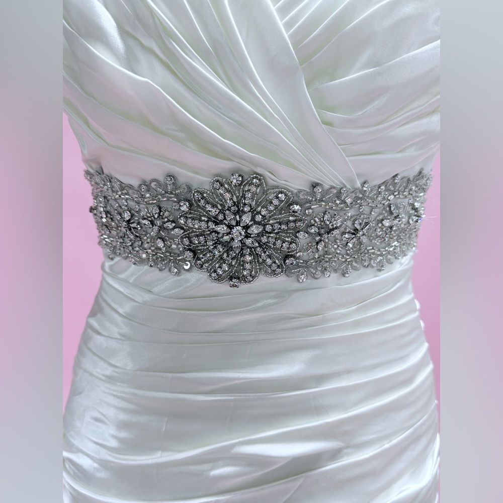 Sottero and Midgley Couture Ivory Strapless Gown - Picture 7 of 16